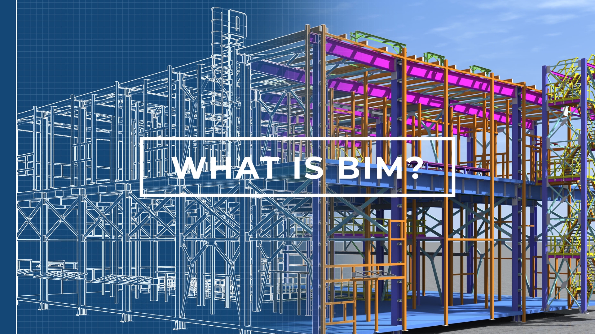 3D BIM architectural model of a multi-storey building rendered in Autodesk Revit